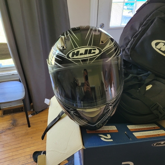 Hjc ac12 carbon fiber helmet - Picture 1 of 3